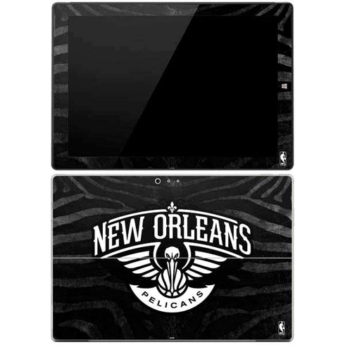 NBA New Orleans Pelicans Black Animal Print Surface Pro 3 Skin